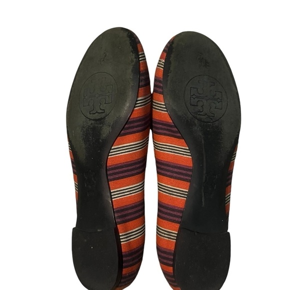 TORY BURCH Reva Bauer‎ Striped Flat - Picture 5 of 7